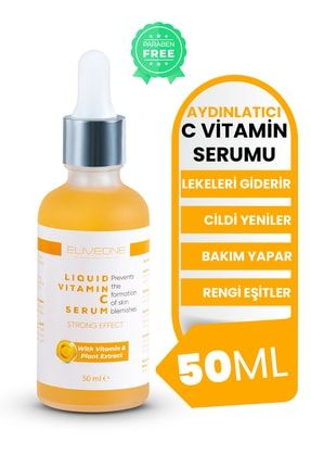 C Vitamin Serumu - Aydınlatıcı Leke Ve Bakım Serumu 50 ml EC-10