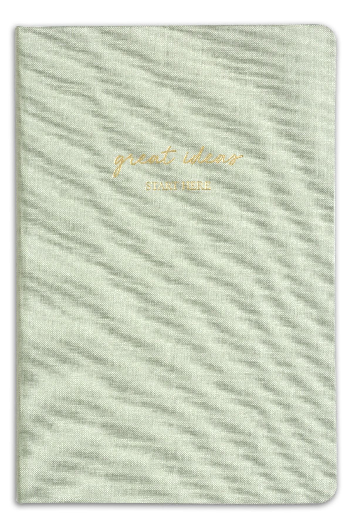 Matt Notebook-14x20 Hard Cover Notebook Plain, unlined Green 5