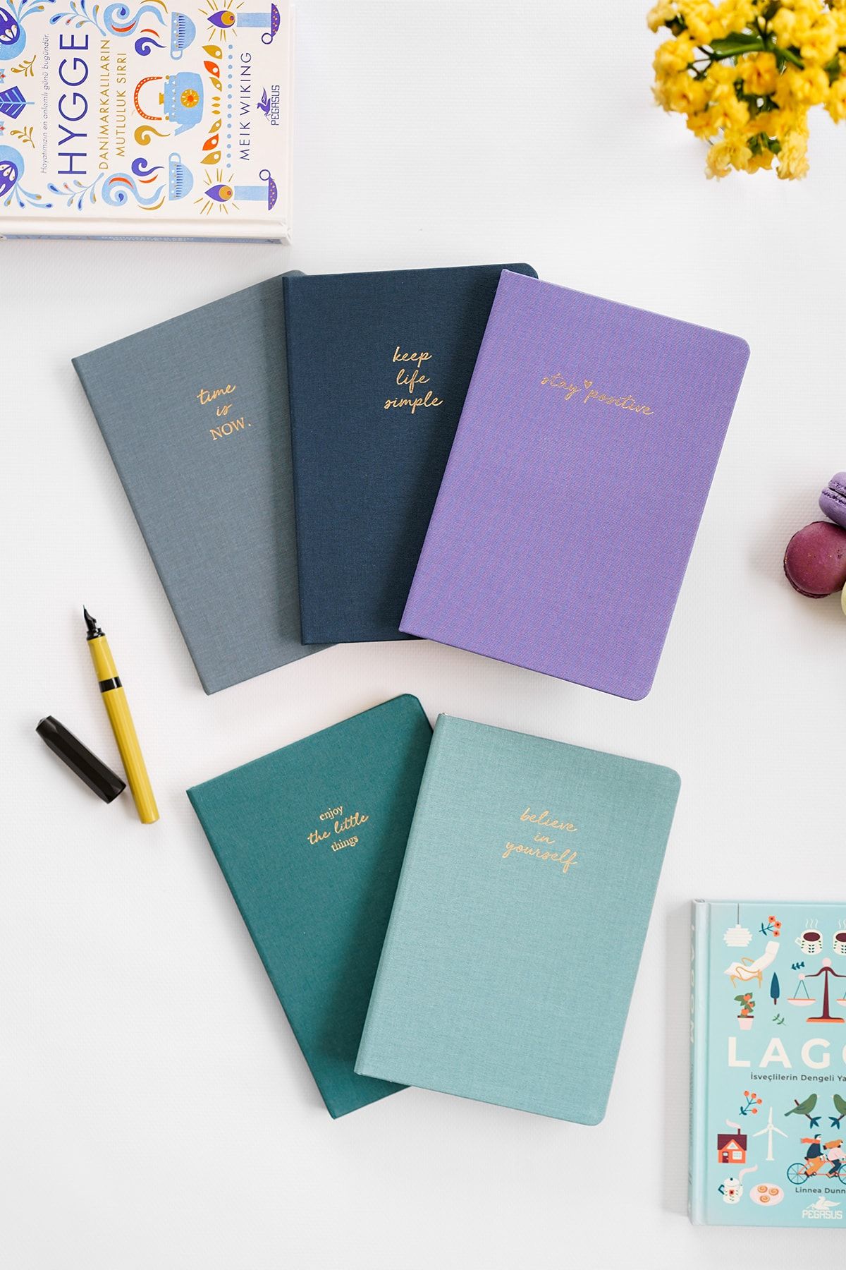 Matt Notebook-14x20 Hard Cover Notebook Plain, unlined Dark Green 3