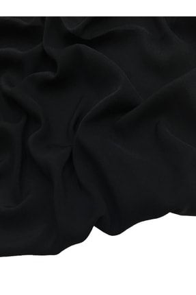 Gömleklik Kumaş Ince Hafif Parlak - Siyah Renk YK2744
