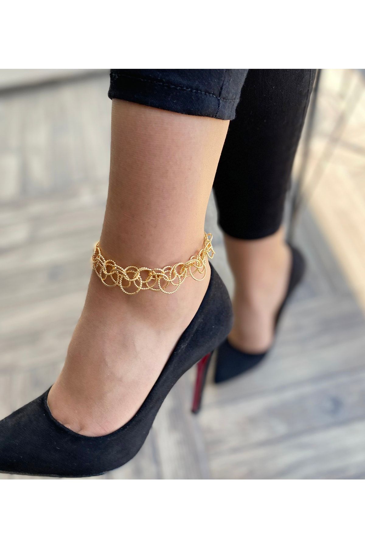 Ring anklet shop