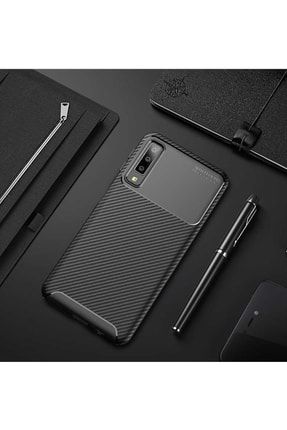 Samsung Galaxy A9 2018 Uyumlu Kılıf Legion Series Flexible Soft Carbon Design Case CS-LGN-FX-SRS6482