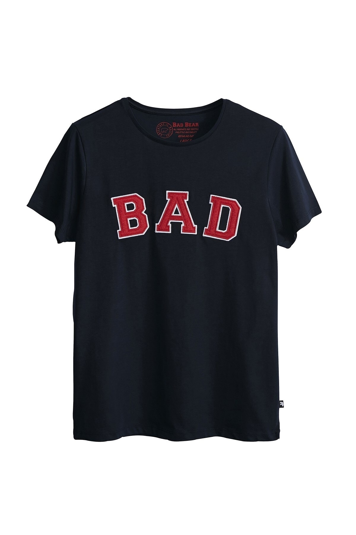 Bad Bear Erkek Bad Convex T- Shirt - Lacivert PG6738