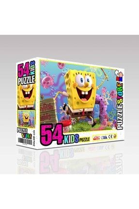 ® Sünger Bob - Sponge Bob (çocuk-eğitim-zeka-gelişim) 54 Parça 54PZZLE-041