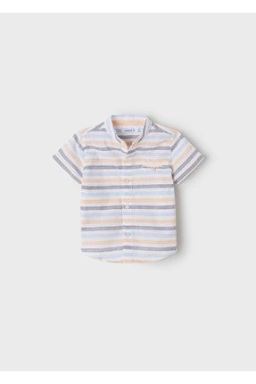 Erkek Bebek Yazlık Çizgili Gömlek 1113 tmy22.1113