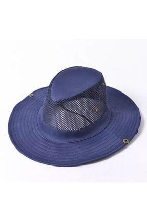 Unisex Yazlık Katlanabilir Fileli Safari Fötr Şapkası Foter Şapka Yazlık Fötür Şapka FOTER ŞAPKALARI