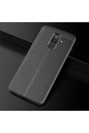 Samsung Galaxy J8 Uyumlu Kılıf Esnek Pu-deri Leather-pu Series Protected Case CS-LTHRPU5484