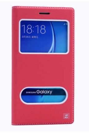 Samsung Galaxy J5 2016 Uyumlu Kılıf, Arama Pencereli Yüksek Kalite Mıknatıs Kapaklı Kılıf CS-CASEDLC2943