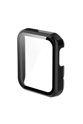 Xiaomi Mi Watch Lite Ekran Korumalı Sert Slim Rubber Kılıf - Siyah 1071202358394