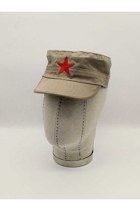 Unisex Fidel Castro Kızıl Yıldız Arkadan Ayarlanabilir Şapka 25470878