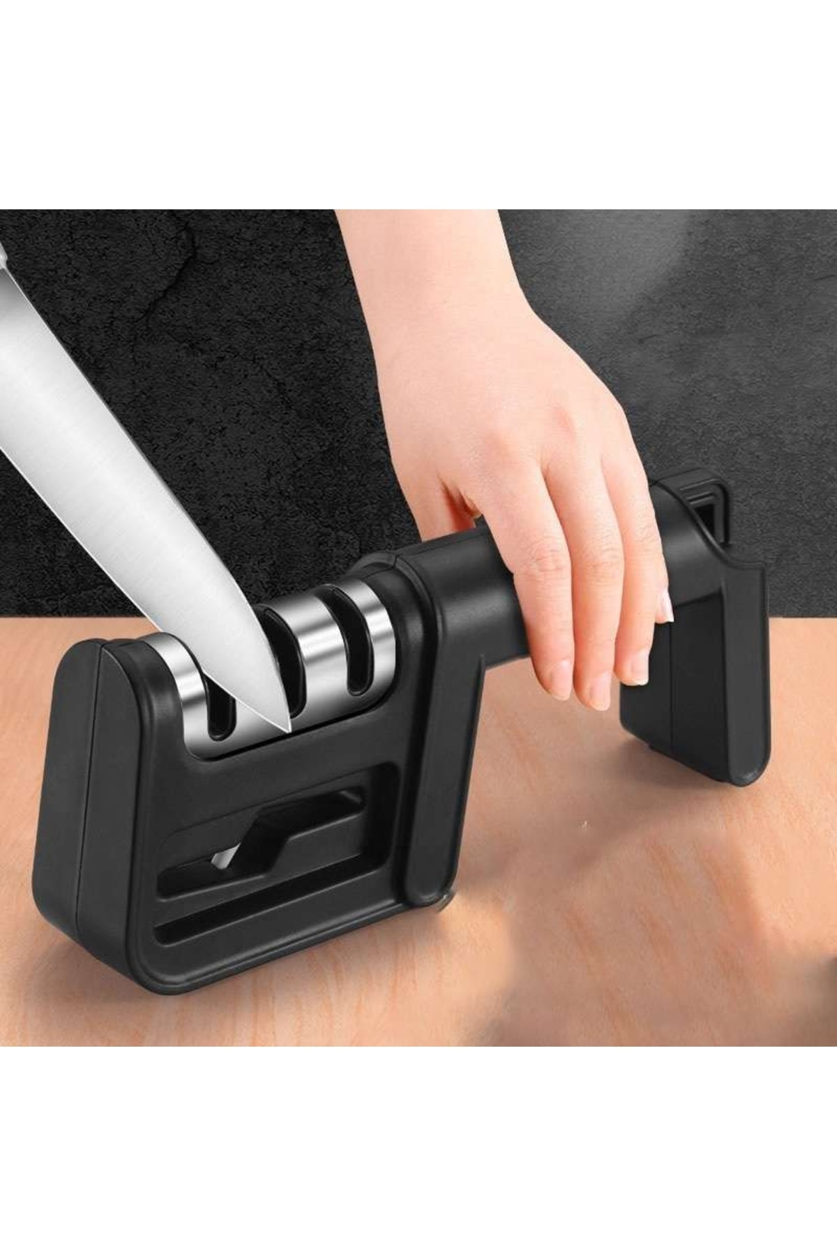 Genel Markalar Lazoğlu 4 Kademeli Elmas Taşlı Bıçak Bileme Büyük