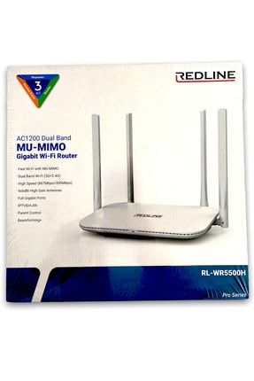 Redline Rl-wr5500h Dual Band Ac1200 Wireless Mu-mımo Gigabit Wifi Router 417010 77747