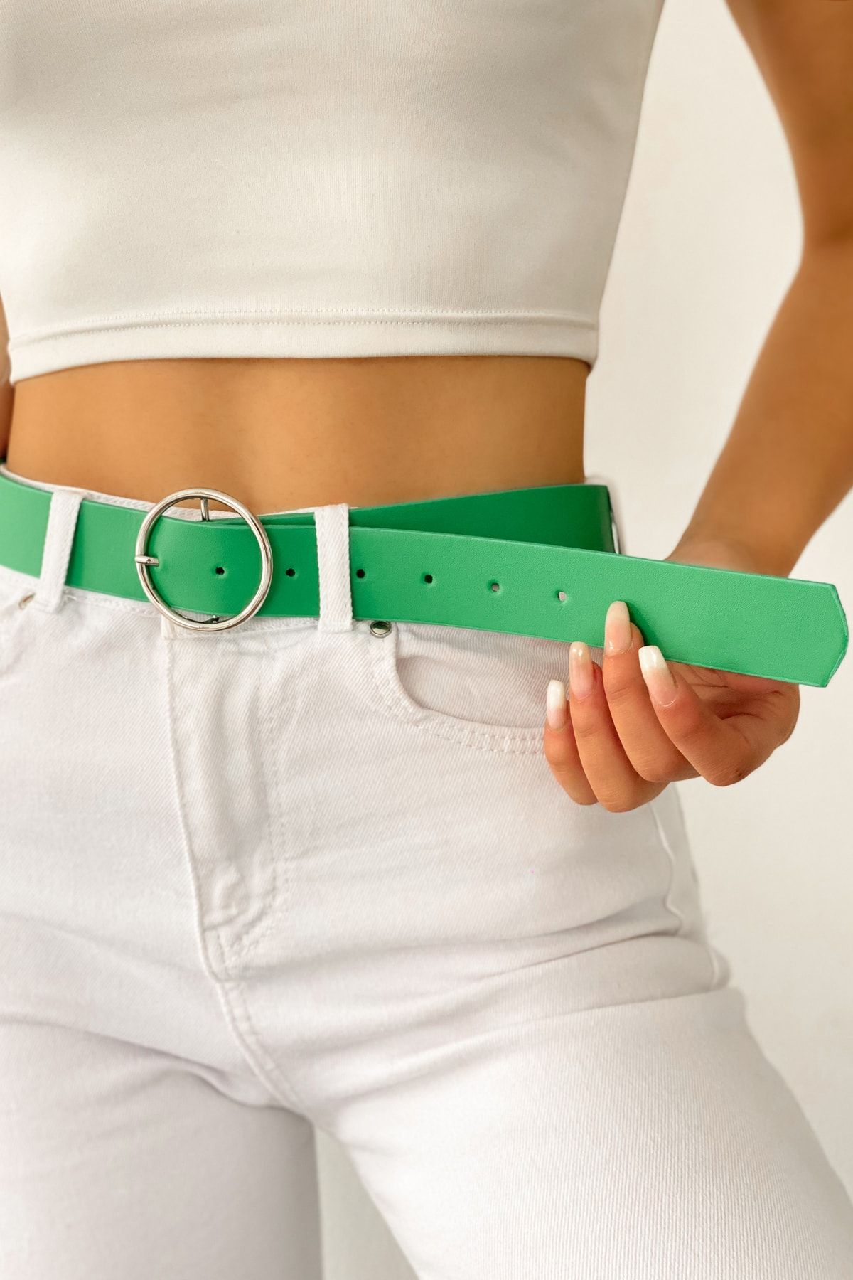 Cool & Sexy Gürtel Grün Casual Fast ausverkauft