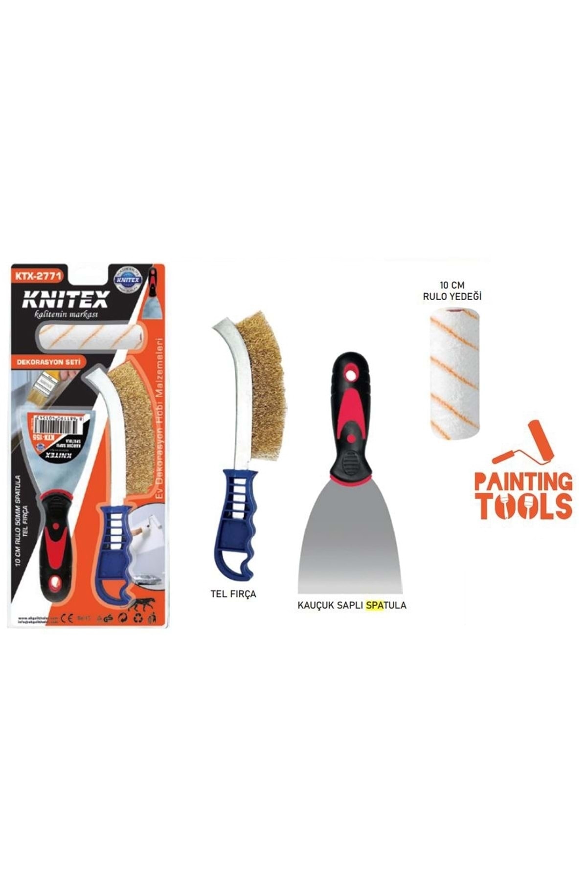 Knıtex 3 Parça Fırça Seti Kl60