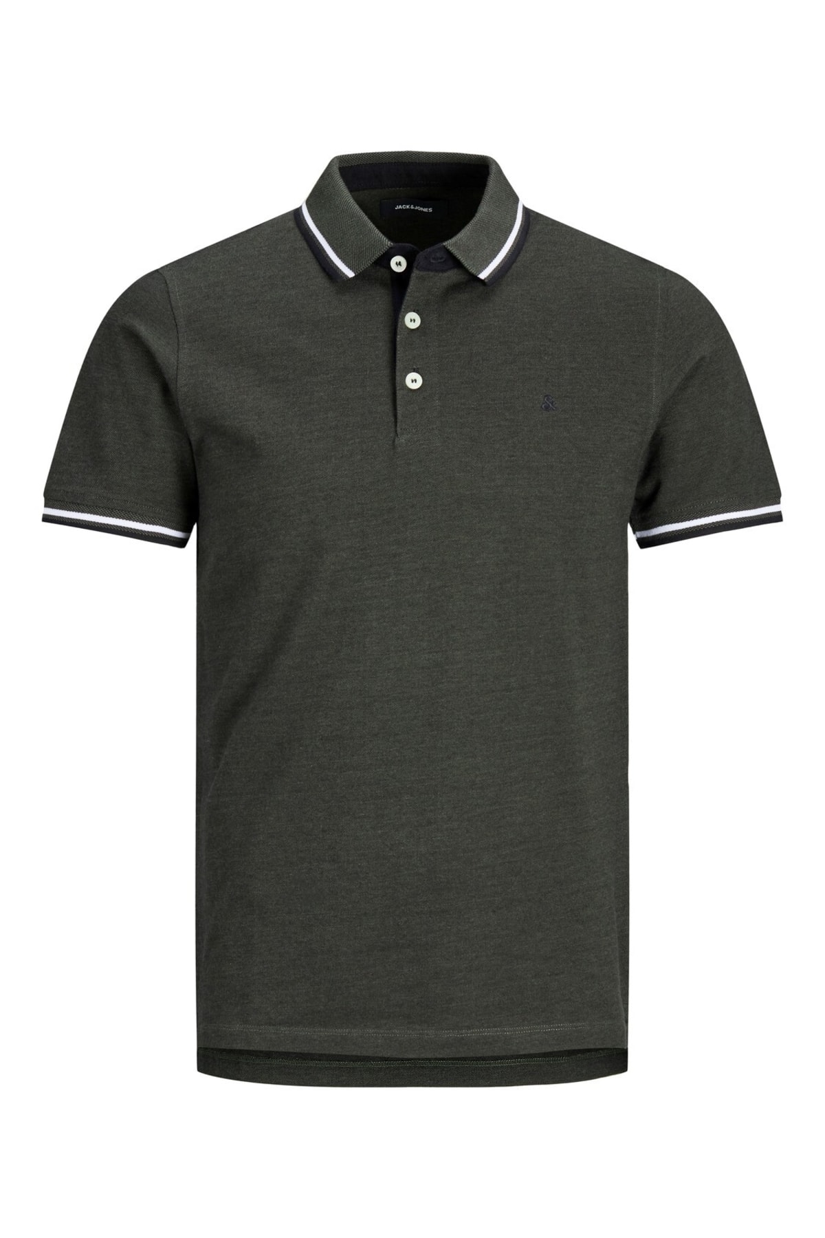 تیشرت یقه پلو مردانه راسته آستین کوتاه | جک اند جونز Jack & Jones 12191216 - تصویر 5