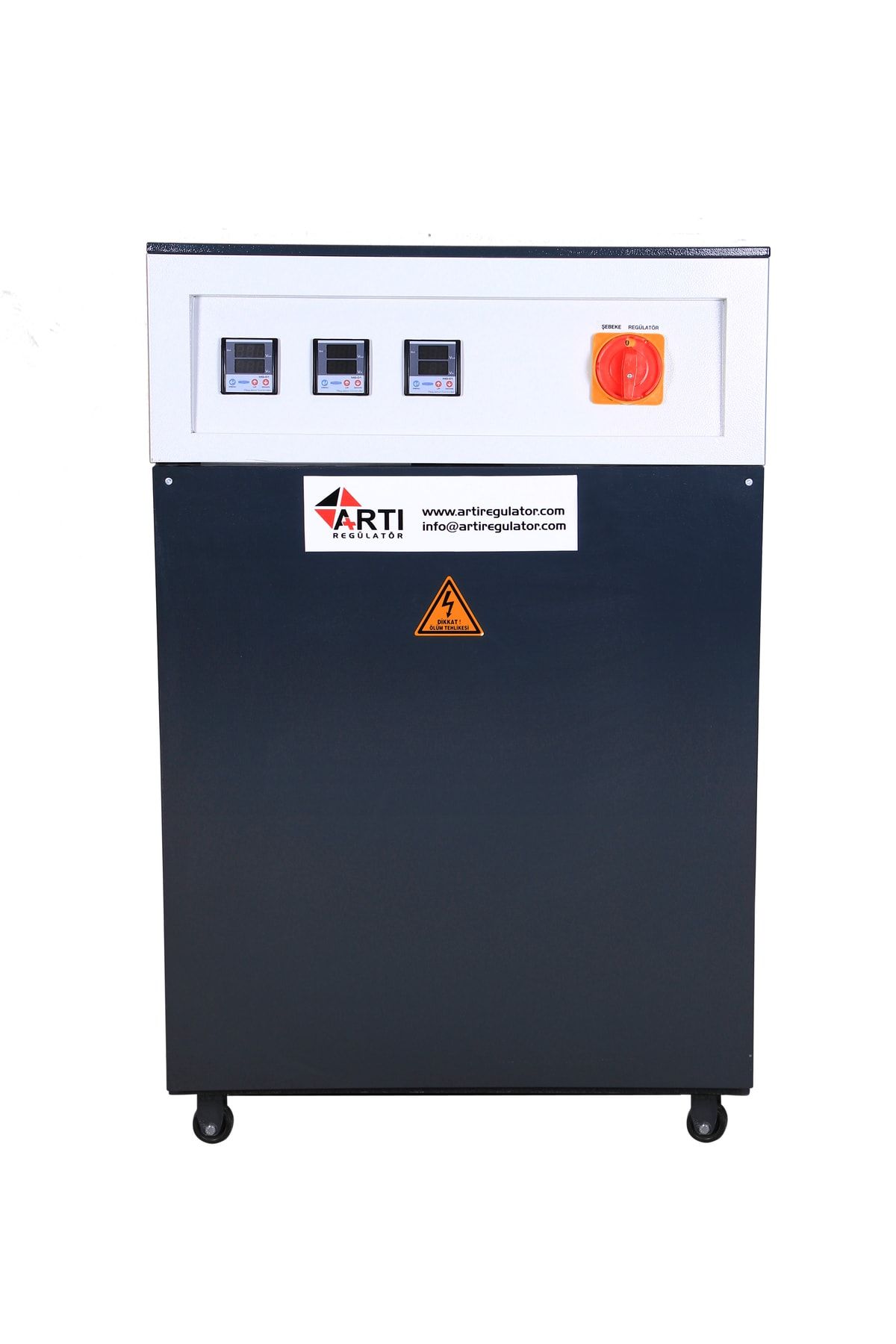 Artı Regülatör 120 Kva Trifaze Servo Kontrollü Voltaj Regülatörü (275 – 430 V)