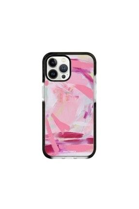 Painting Pink Uyumlu Iphone X/Procase Siyah Şeffaf Telefon Kılıfı 1005777