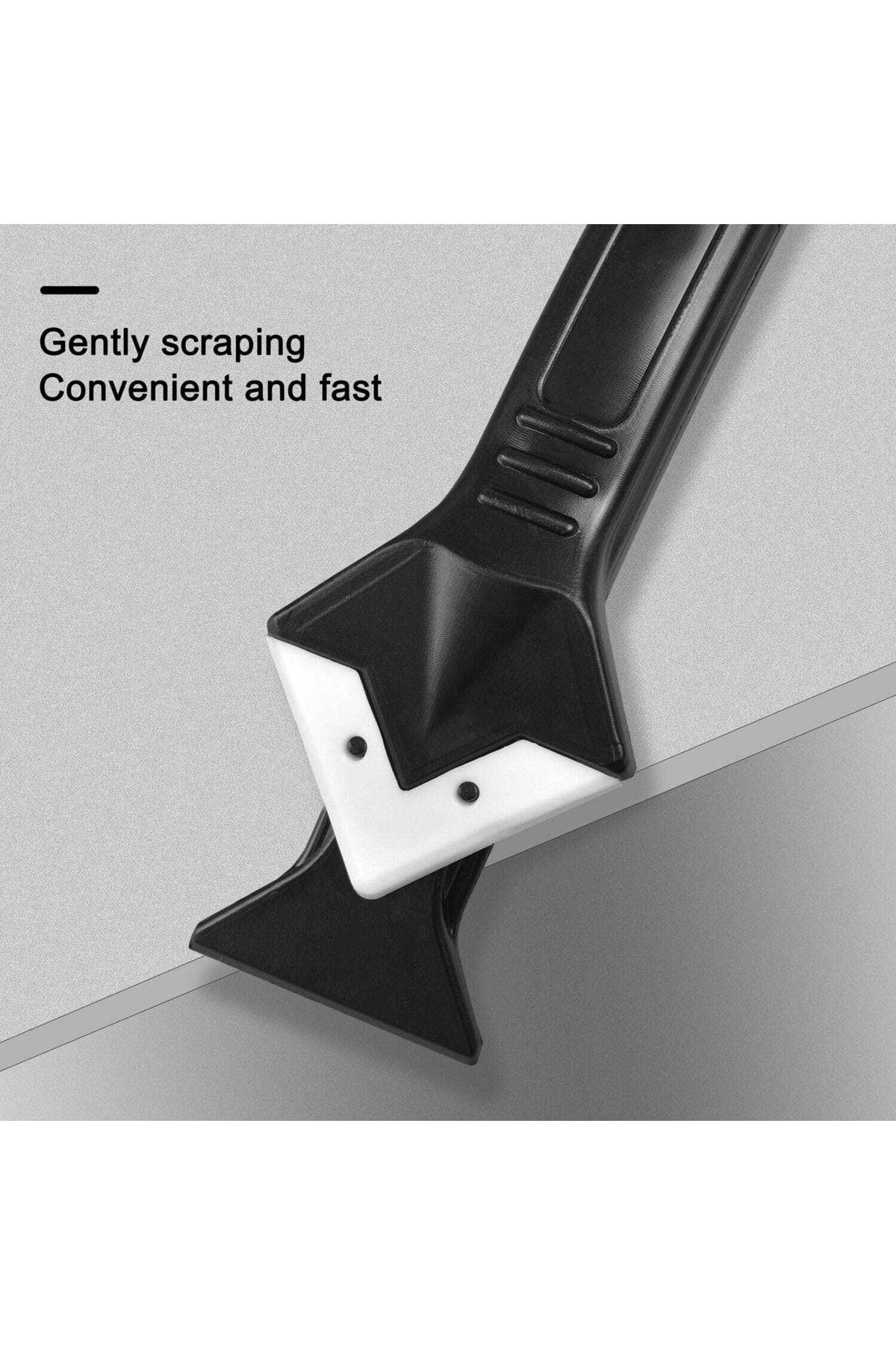 babyblog-Silicone And Joint Remover Sealant Smooth Scraper Multifunctional Plastic Grout Scraper Kit 3