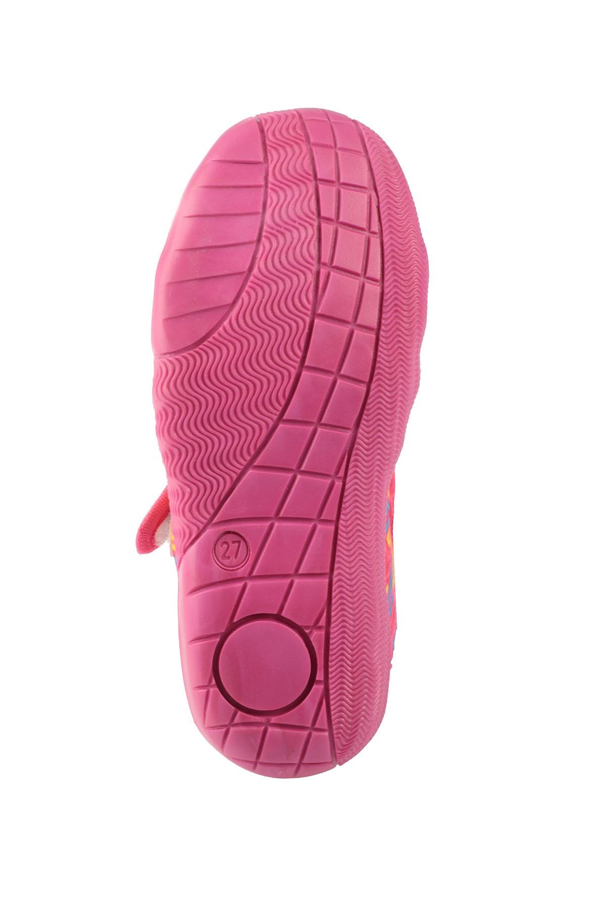 صندل صورتی دخترانه و بچگانه کفش های ورزشی Uzzy Fuchsia Blue Slazenger