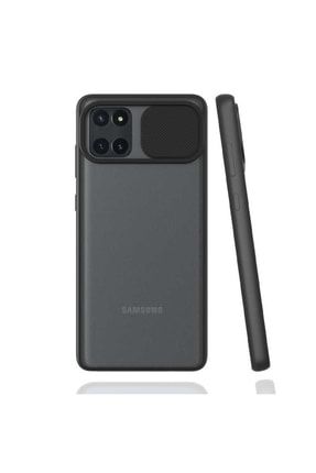 Samsung Galaxy Note 10 Lite Kamera Koruma Sürgülü Şık Keto Premium Silikon Kılıf ARNSamNote10LİteSüperLensi