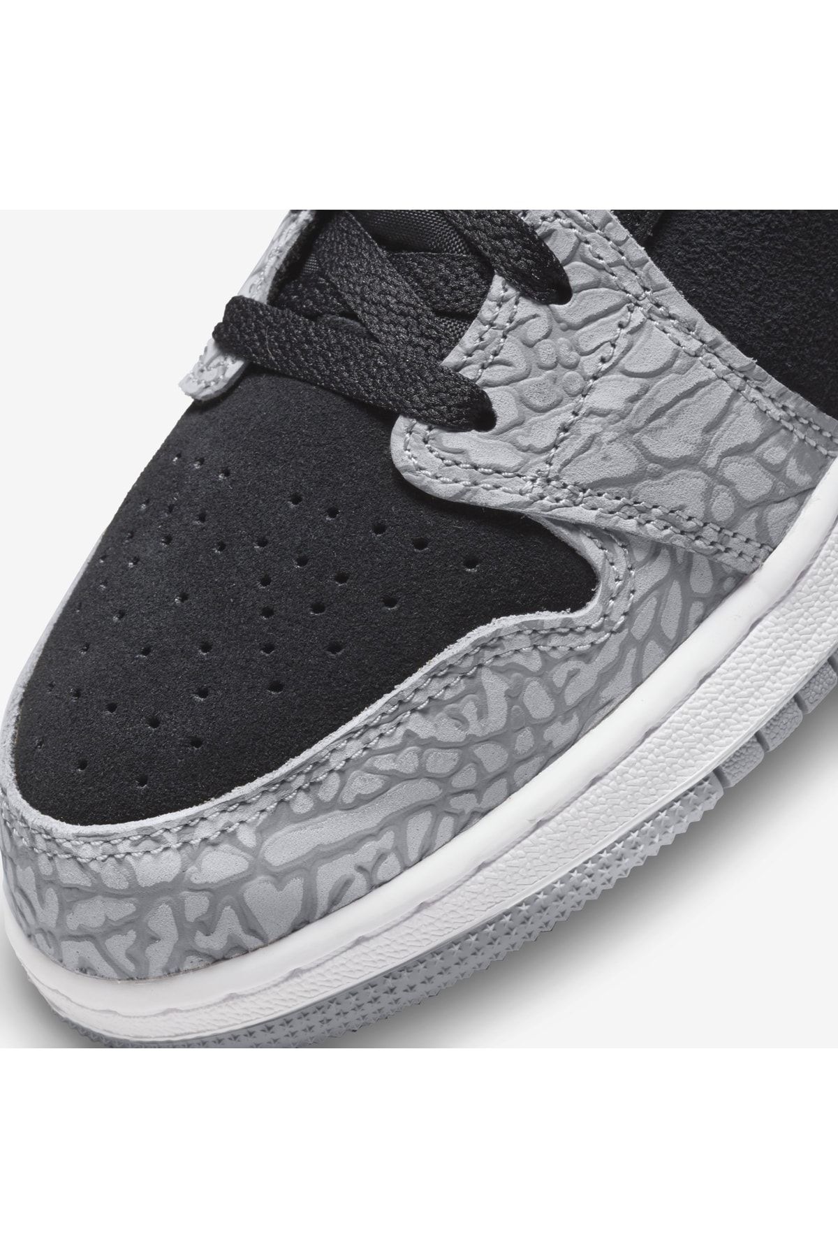 Nike-Air Jordan 1 Mid "elephant Print" Women's Sports Shoes 5