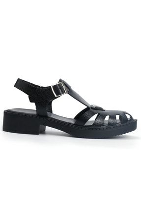 Siyah Kadın Sandalet Y22MRC0075