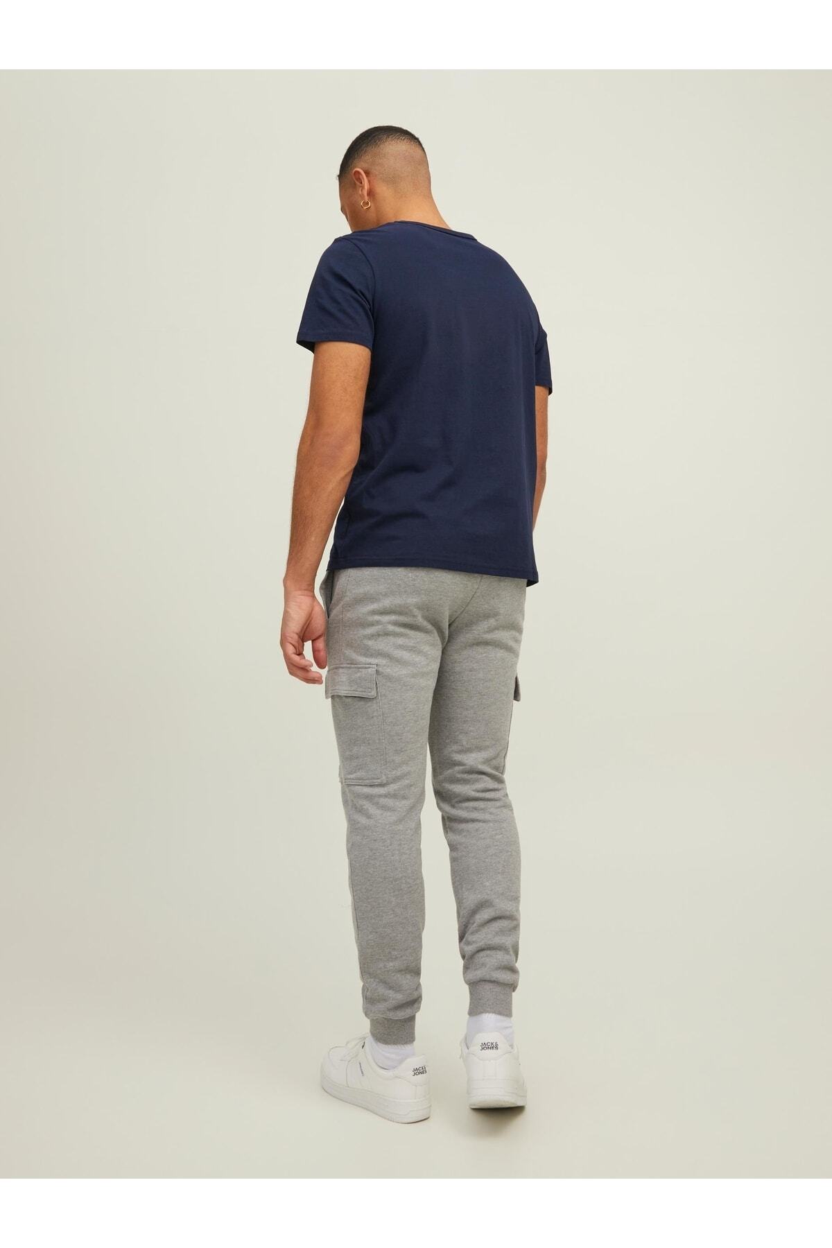 Jack Jones Seth Tee Ss Crew Neck Ln Erkek Lacivert Tshirt 12210868-04