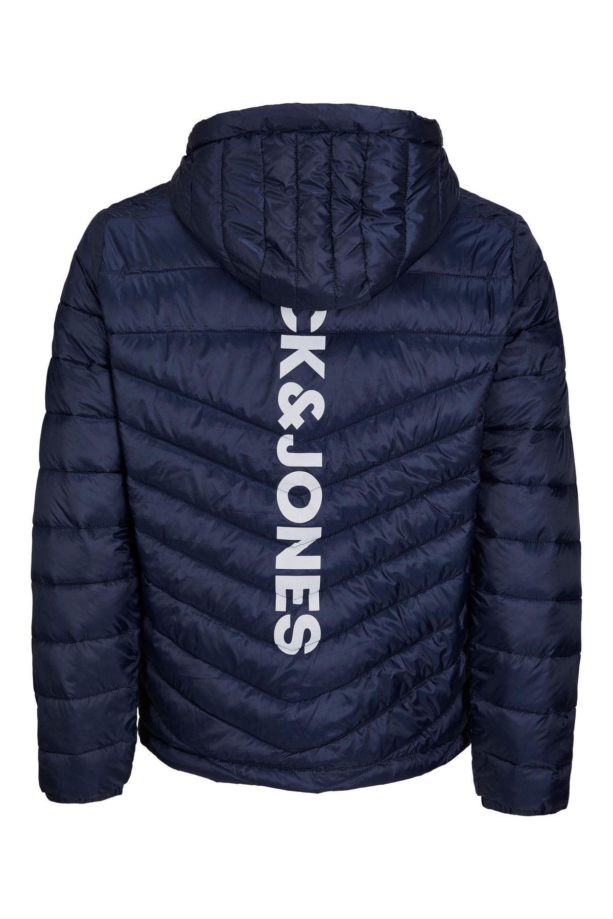 Jack Jones Jack Jones Hero Puffer Hood Noos Erkek Lacivert Mont 12211785 04 Fiyat Yorumlar Trendyol