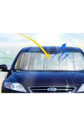 Katlanabilir Parlak Araba Ön Cam Güneşlik Güneş Koruyucu Perde STC-2435-2493