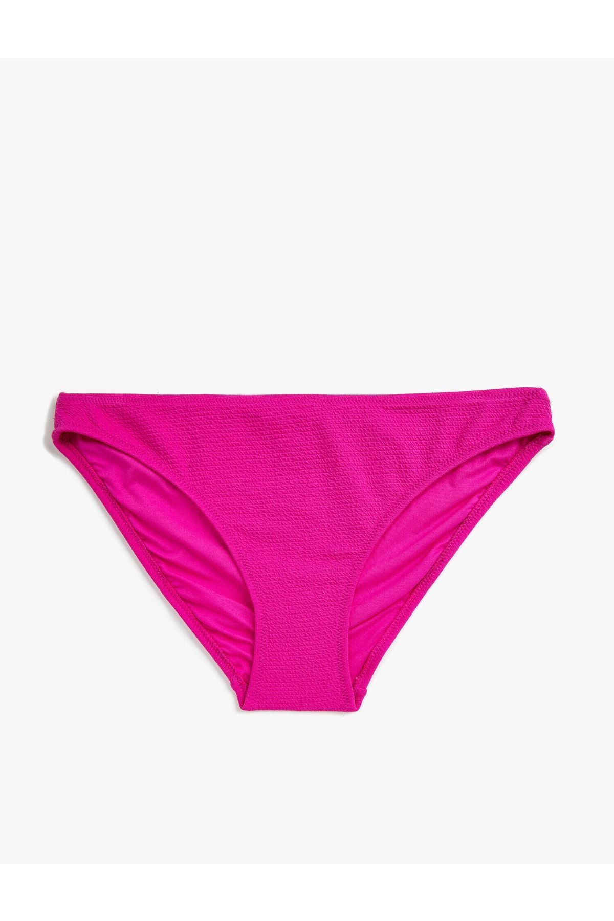Koton Bikini-Hose Rosa Unifarben