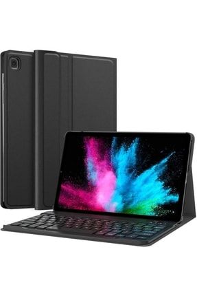 Samsung Galaxy Tab A7 T500 T505 T507 2020 10.4 Bluetooth Standlı Uyumlu Klavyeli Tablet Kılıfı SKU: 462804