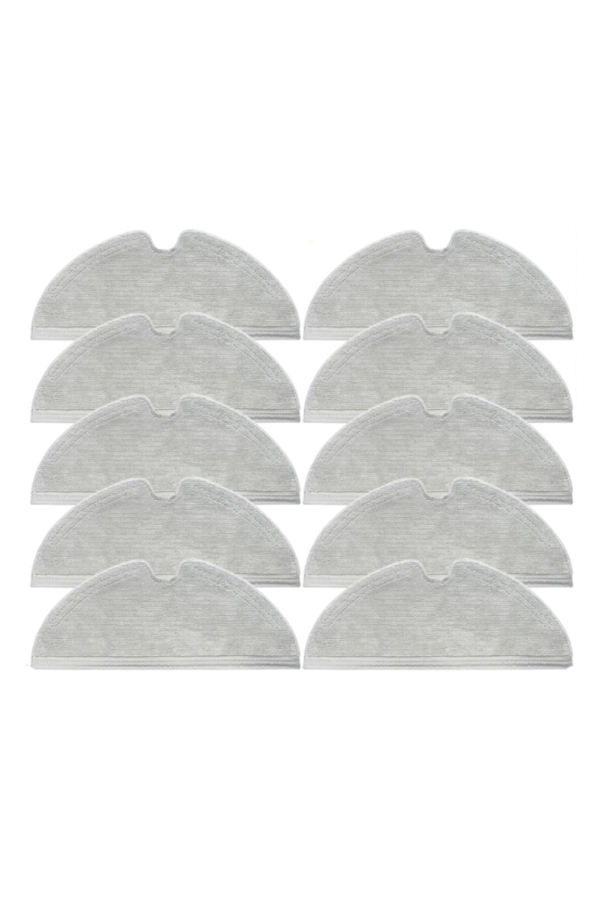 Dreame L10 Pro (RLS5L-BL0) Compatible Mop-full Surface Microfiber and Thick 10 Pieces