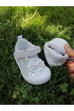 Kız Bebek Hakiki Deri Ilkadım Ayakkabı NİNO ANKA FİYONK