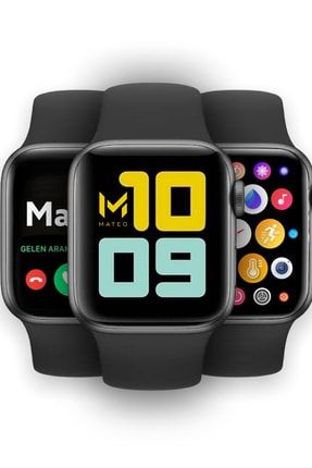Mwt500 Akıllı Saat Ios Android Destekli Arama Özeliği Sensörlü 2022 Son Nesil MW500