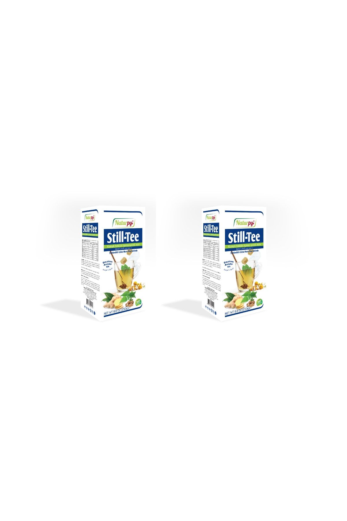 Naturpy 2'li Still Tee (milk Tea) Emziren Anneler Için