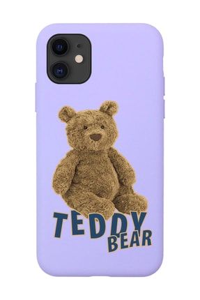 Iphone 11 Uyumlu Ayı Teddy Tasarımlı Lansman Telefon Kılıfı IP11LN-309
