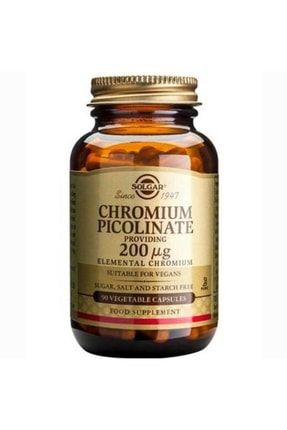 Chromium Picolinate 200 mcg 90 Kapsül bilge life