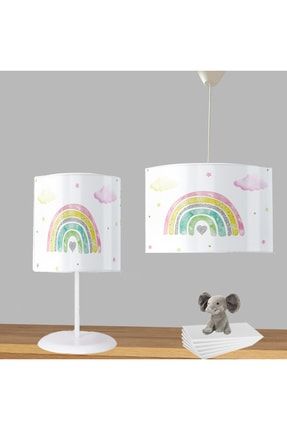 Unicorn Gökkuşağı Avize Ve Gece Lambası bebaks29051004