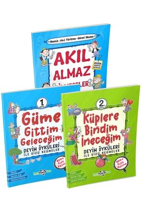 Akıl Almaz Bilmeceler Ve Gizli Kelimeler (3'lü Set) BMBK02