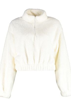 Kadın Regular Fit Fermuarlı Sweatshirt L212322