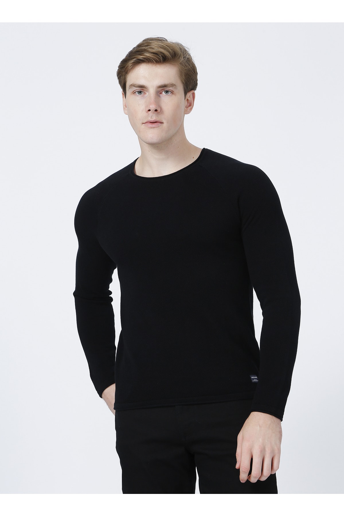 پلیور جک اند جونز مردانه  مشکی  راسته Regular/رگولار    Regular/رگولار Daily/روزانه | Jack & Jones 5002740729 DK - تصویر 3