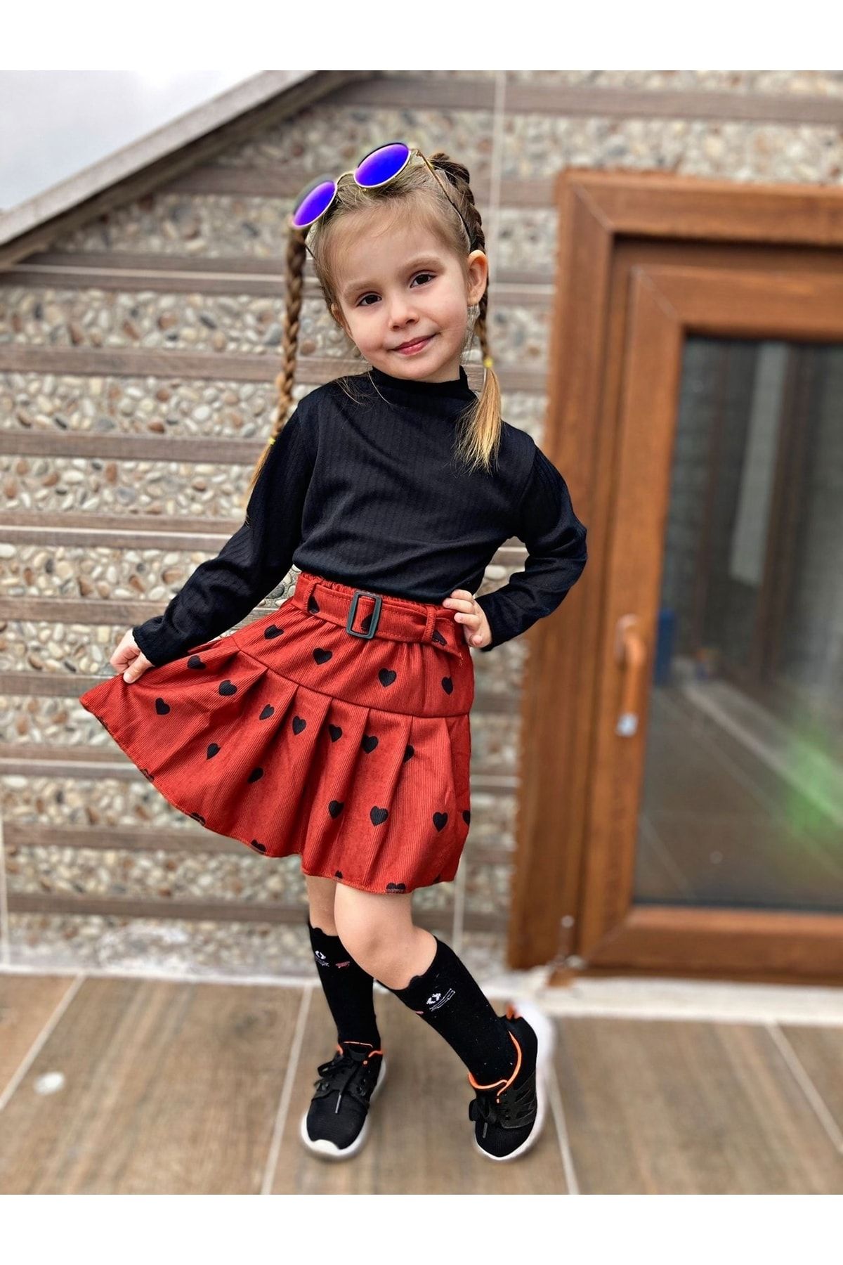 Black skort store age 10