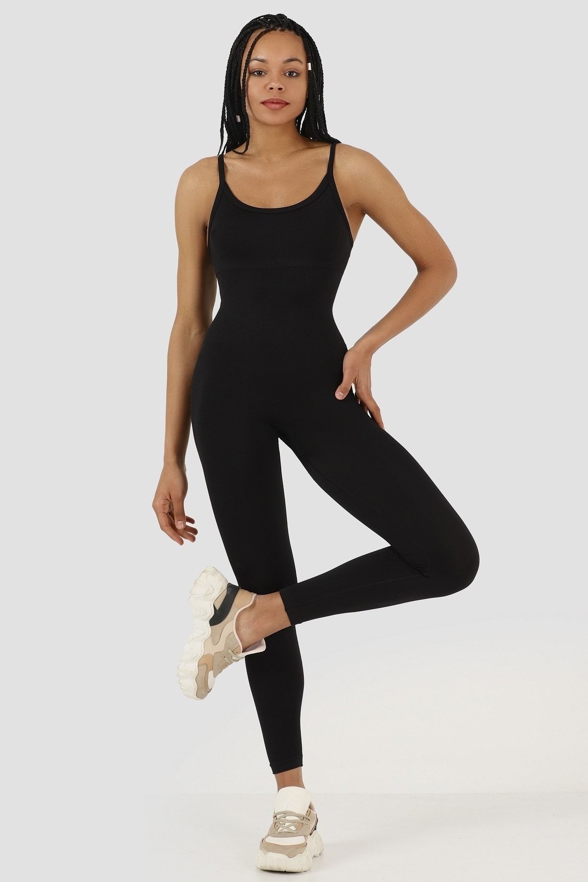 Black cheap leotard jumpsuit