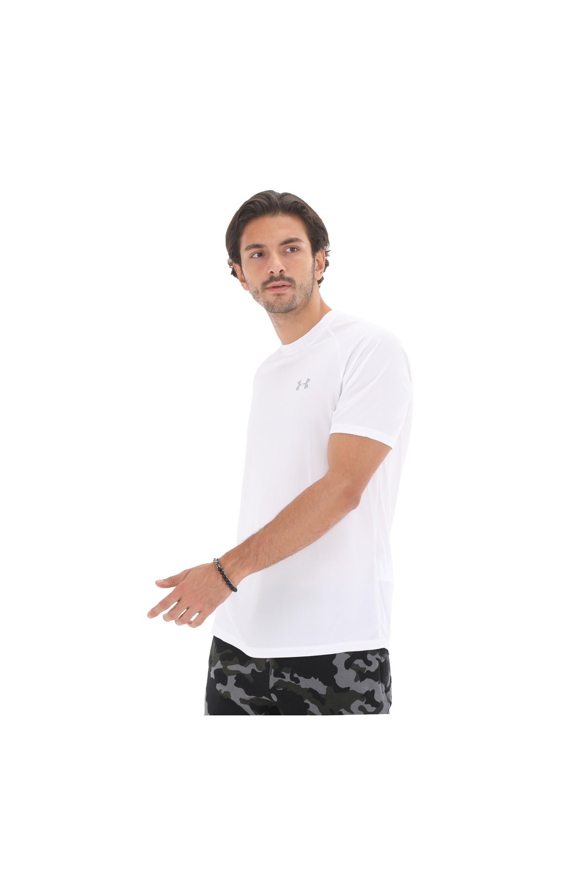 تیشرت مردانه سفید آندر آرمور | اورجینال A1326413-100-100 - تصویر 3