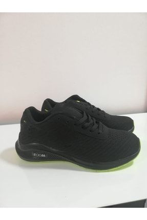 Siyah Yeşil Taban Zoom Kadın Spor Ayakkabı BRCSTARF20261