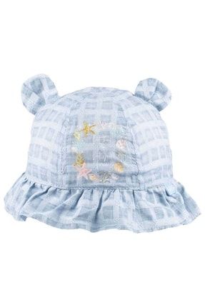 0-18 Ay Maxi Kız Bebek Şapka myk0009