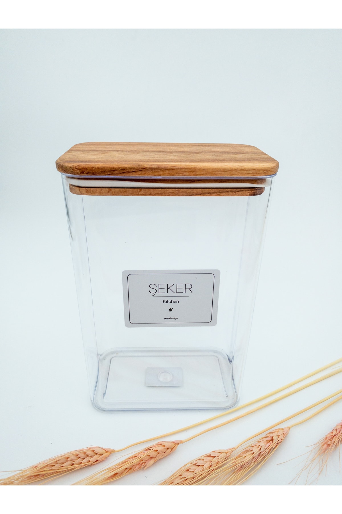Decorative Candy Jar/box with Wooden Lid