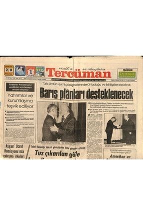 Tercüman Gazetesi 20 Kasım 1982 - Türkmen , Sovyetler Birliği'ne Gidecek Gz114056 GZ114056