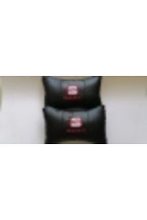 Seat Logo Cordoba Exeo Model Uyumlu Oto Araba Ofis Bel Koltuk Boyun Yastığı Vinil Deri Nakış Iş. AGFA0054YSK