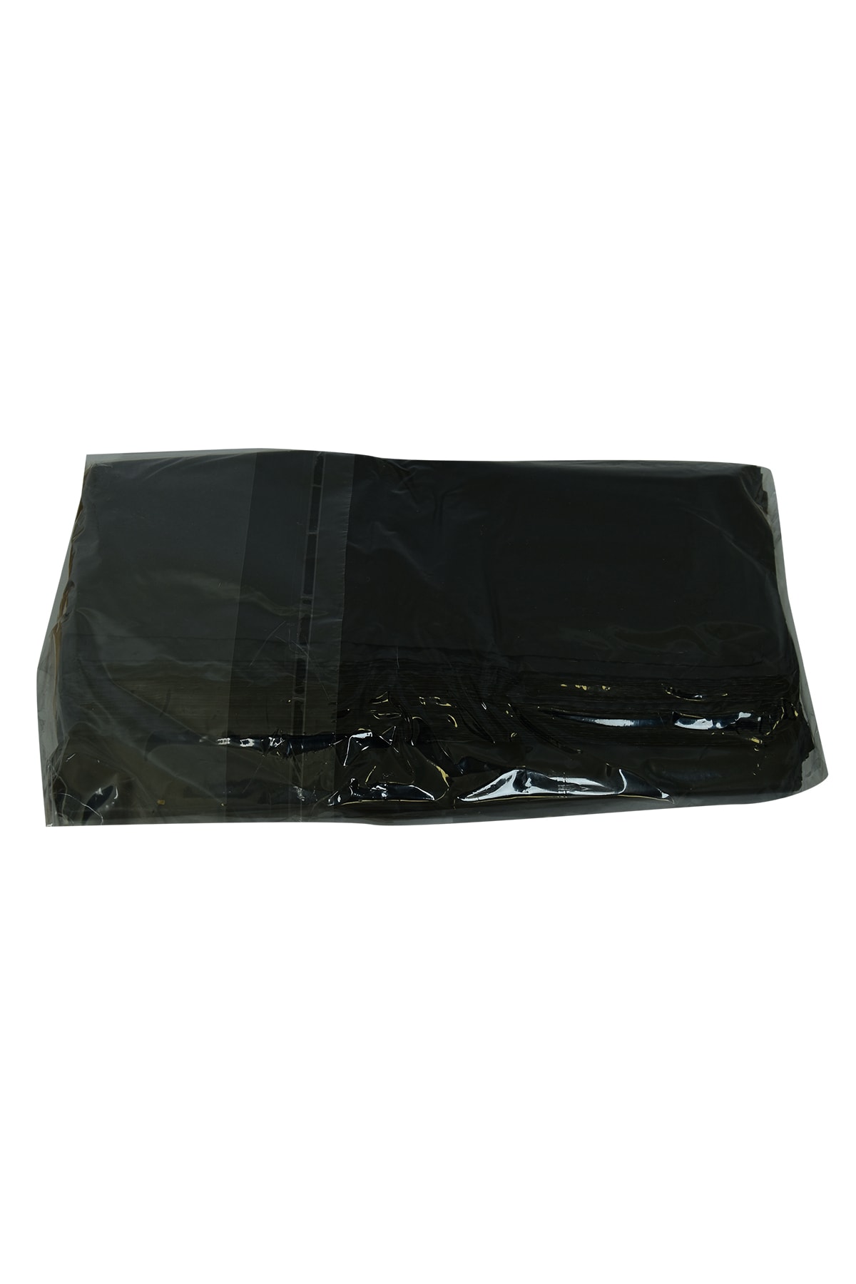 LokmanAVM Büyük Boy Atlet Geri Dönüşüm Granül Çanta Poşet 52x33 Cm Kalın Siyah 1000 Gr 1 Paket